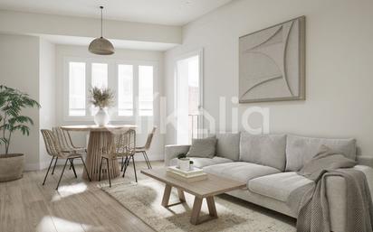 Living room of Flat for sale in  Madrid Capital  with Air Conditioner and Terrace