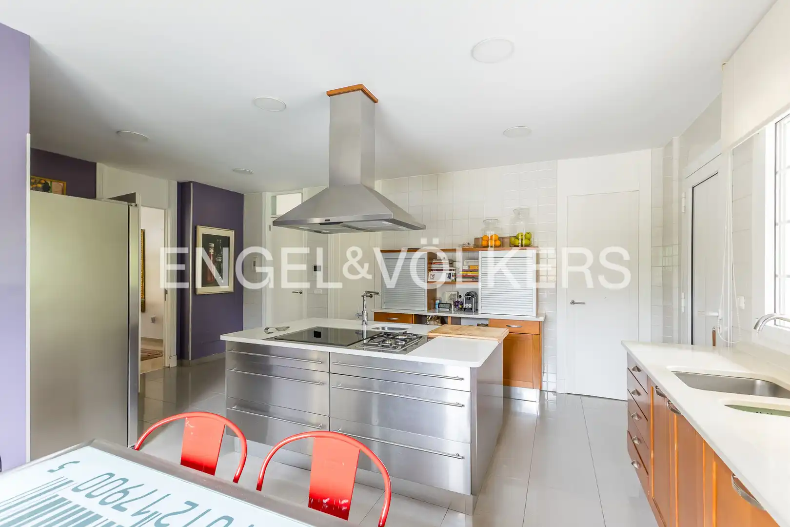 Cocina de Casa o chalet en venta en Boadilla del Monte con Aire acondicionado, Calefacción y Jardín privado