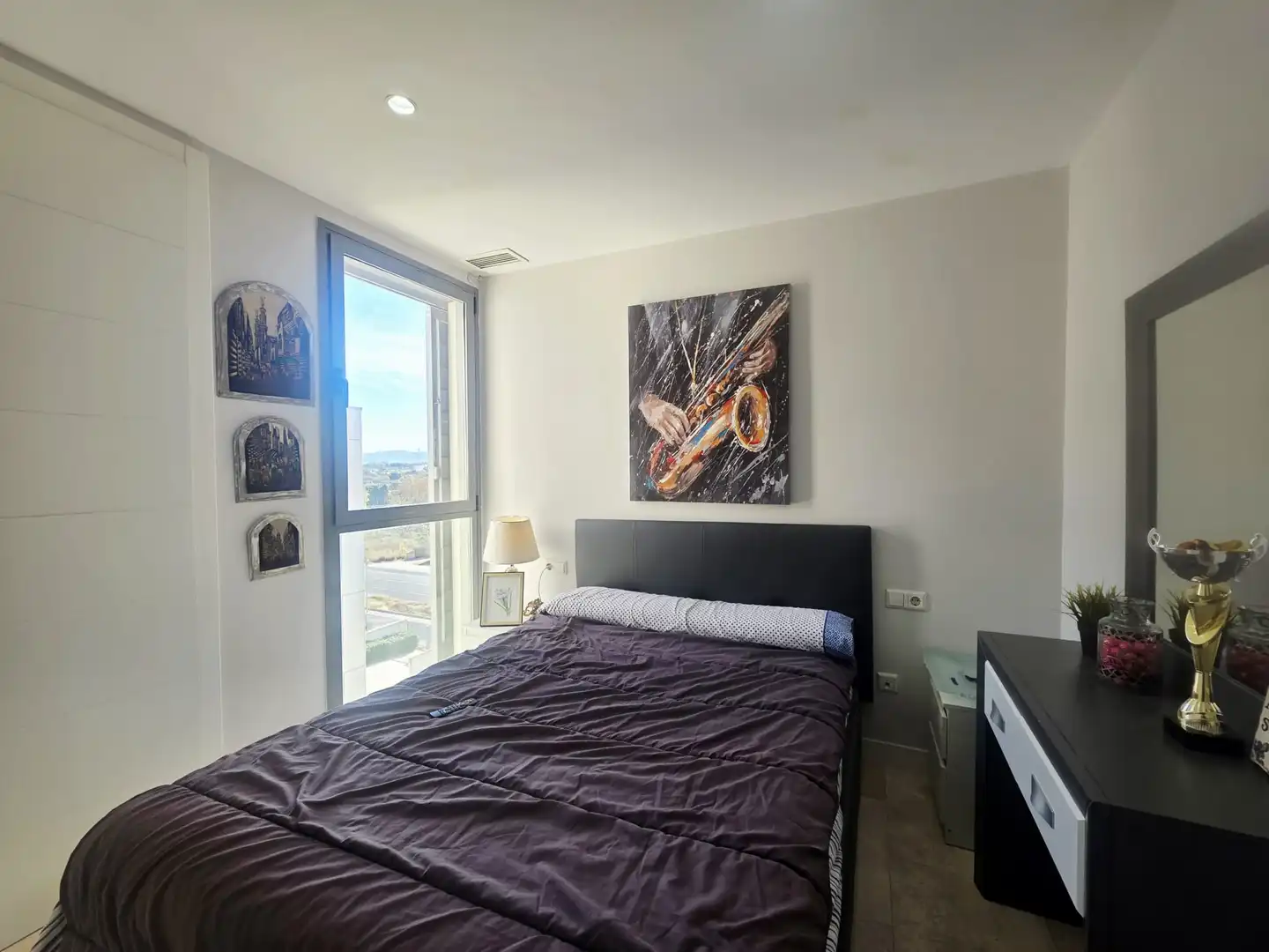 Schlafzimmer von Maisonette zum Verkauf in El Verger mit Klimaanlage, Privatgarten und Terrasse
