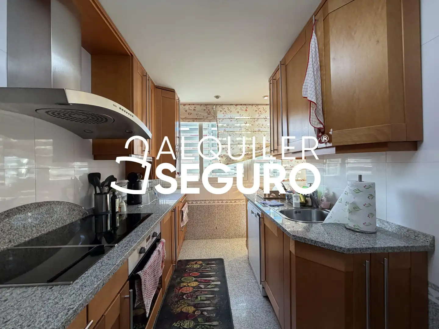 Kitchen of Flat for rent in Leganés  with Air Conditioner, Heating and Storage room