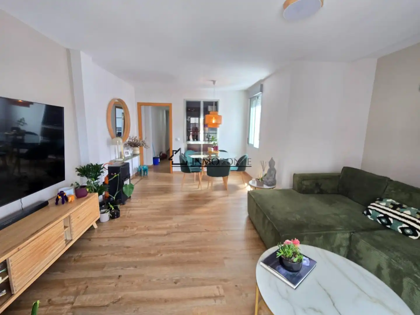 Living room of Flat for rent in Pontevedra Capital   with Heating, Terrace and Oven
