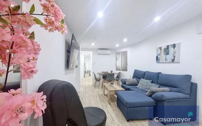 Wohnzimmer von Wohnungen zum verkauf in Alicante / Alacant mit Klimaanlage