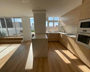 Kitchen of Flat to rent in A Coruña Capital   with Heating, Private garden and Terrace