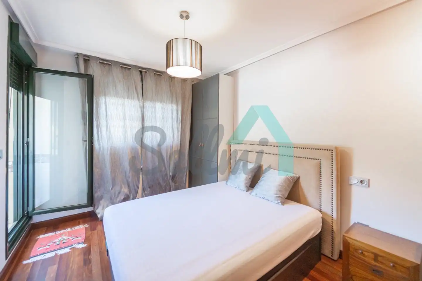 Bedroom of Flat for rent in Oviedo   with Heating, Parquet flooring and Terrace