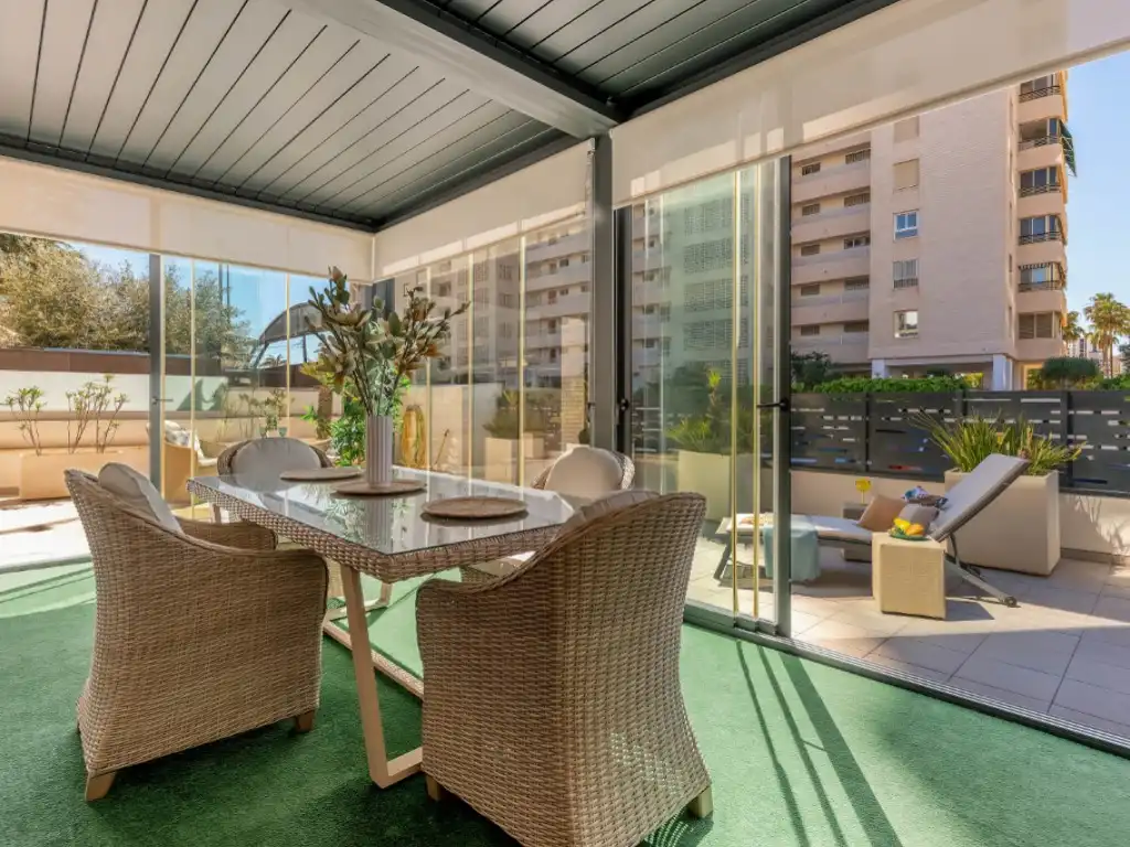 Terrace of Ground floor for sale in El Campello  with Air Conditioner, Terrace and Community pool