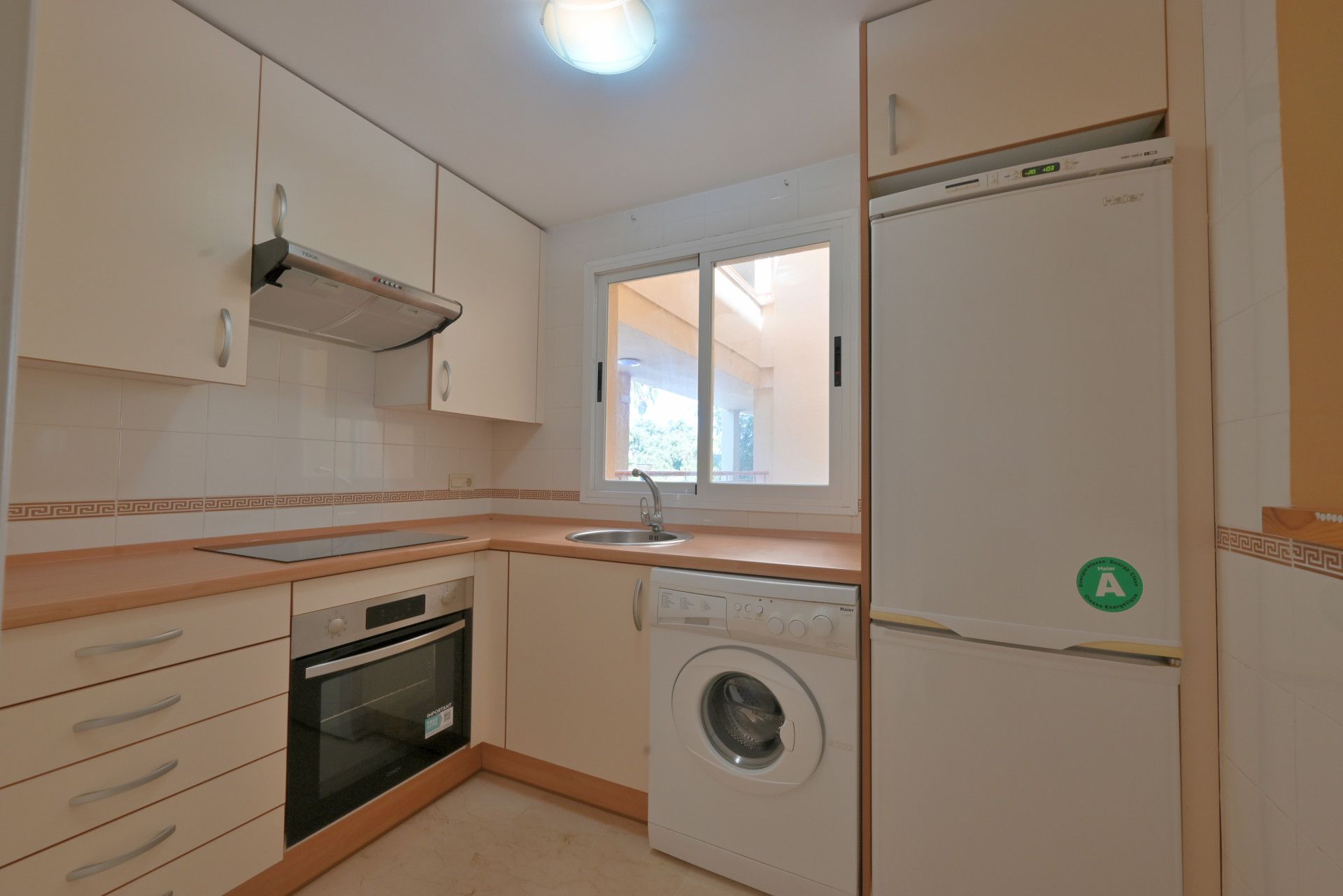 Kitchen of Apartment for sale in Mijas  with Terrace, Swimming Pool and Furnished