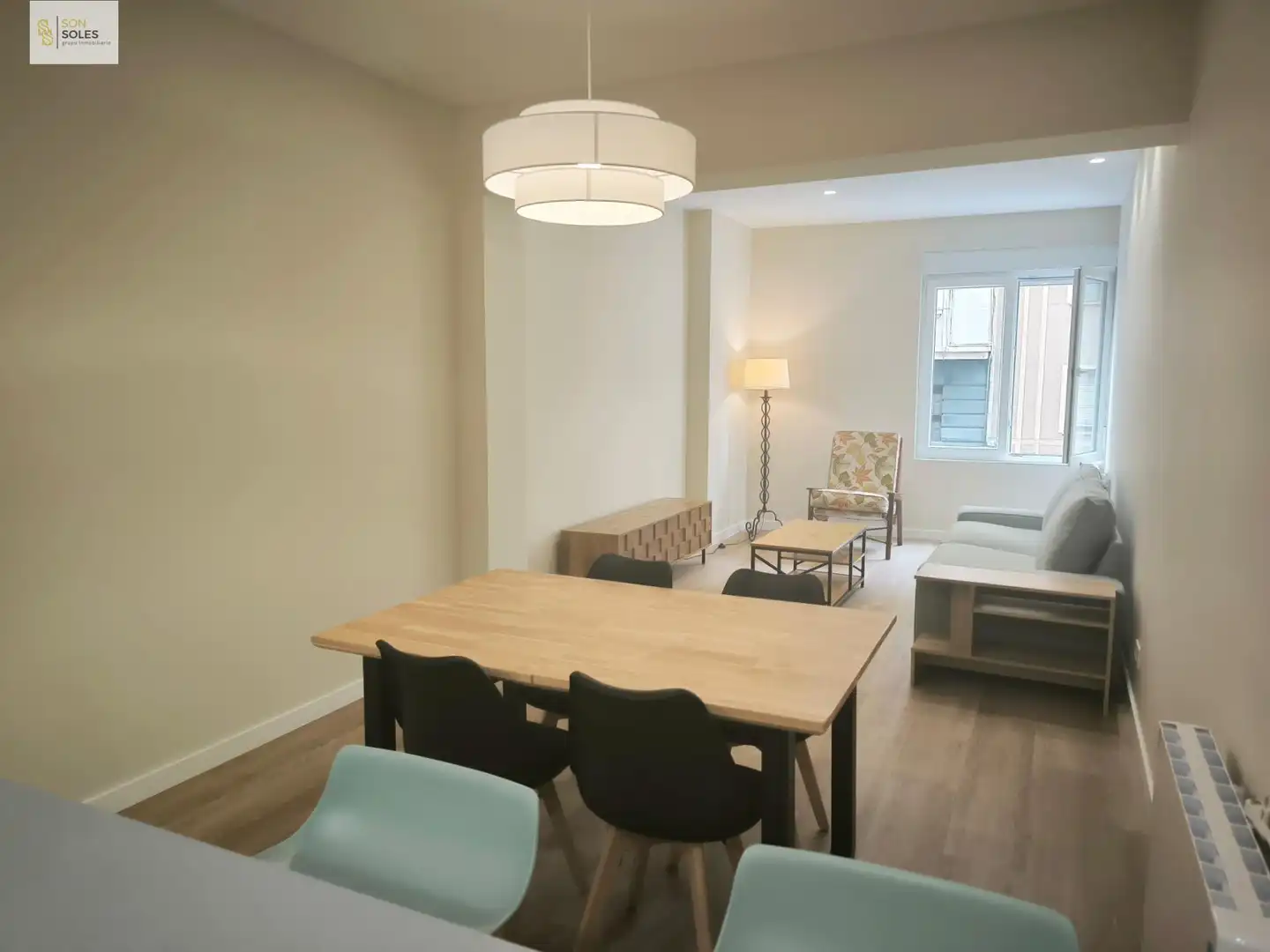 Comedor de Piso de alquiler en Santander con Calefacción y Amueblado
