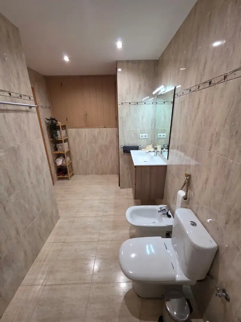 Badezimmer von Wohnung zum Verkauf in Moià mit Heizung, Terrasse und Balkon