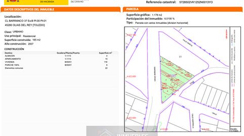 Foto 3 de Piso en venta en Barranco, 37 B1, Olías del Rey, Toledo