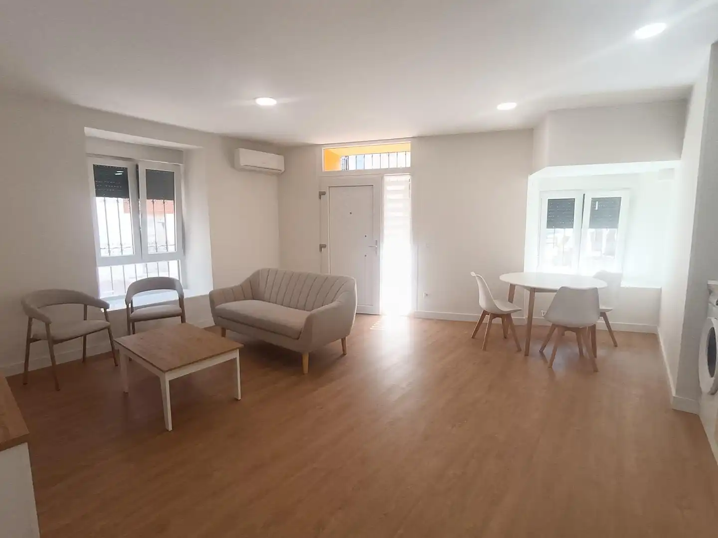 Wohnzimmer von Wohnungen zur Miete in Valladolid mit Klimaanlage, Heizung und Möbliert