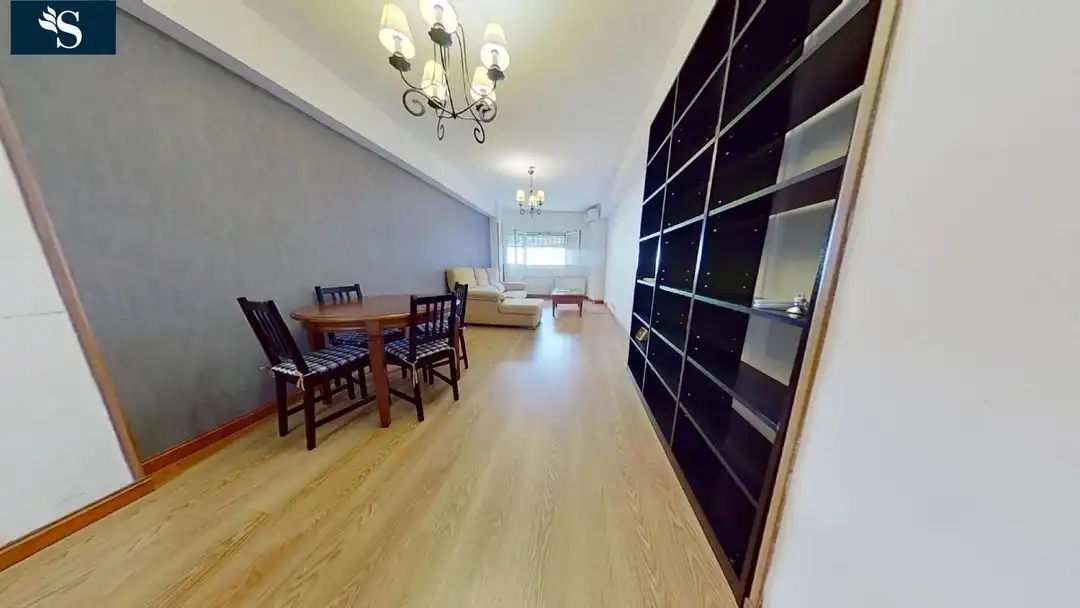 Living room of Flat for rent in Madrid  with Air Conditioner, Heating and Terrace
