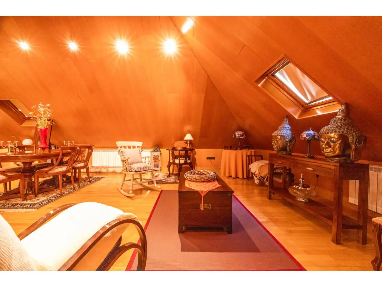 Schlafzimmer von Haus oder Chalet zum Verkauf in Taradell mit Klimaanlage, Heizung und Privatgarten