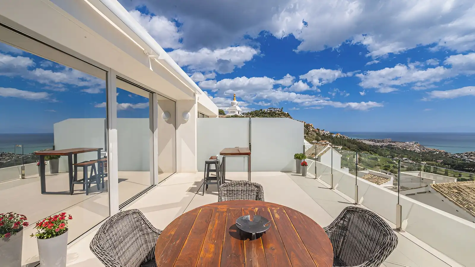 Terrace of Attic for sale in Benalmádena  with Air Conditioner, Heating and Terrace