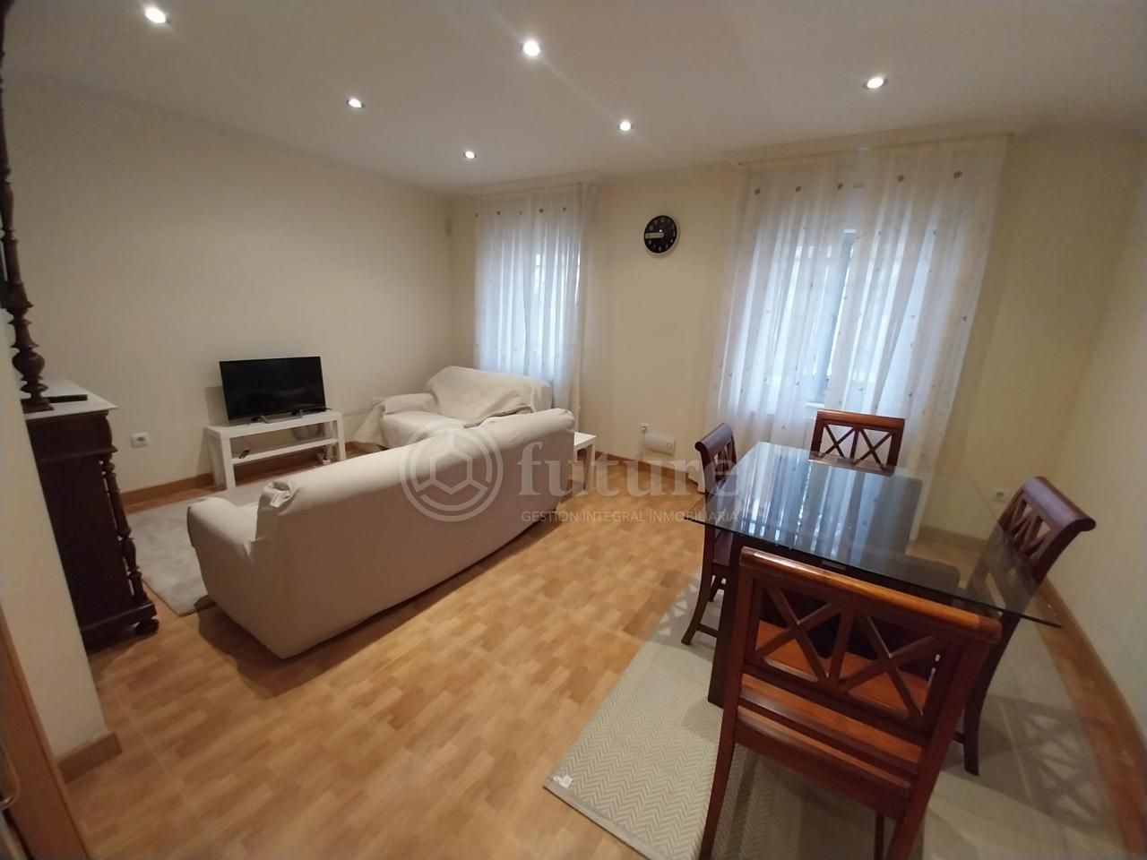 Sala d'estar de Pis de lloguer en Salamanca Capital amb Calefacció i Moblat