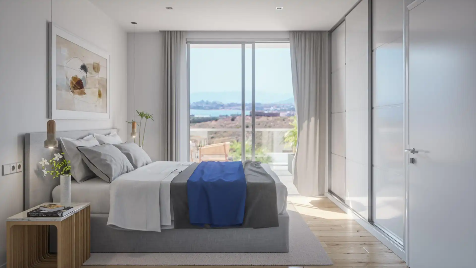 Bedroom of Houses for sale in Mazarrón  with Private garden, Terrace and Swimming Pool