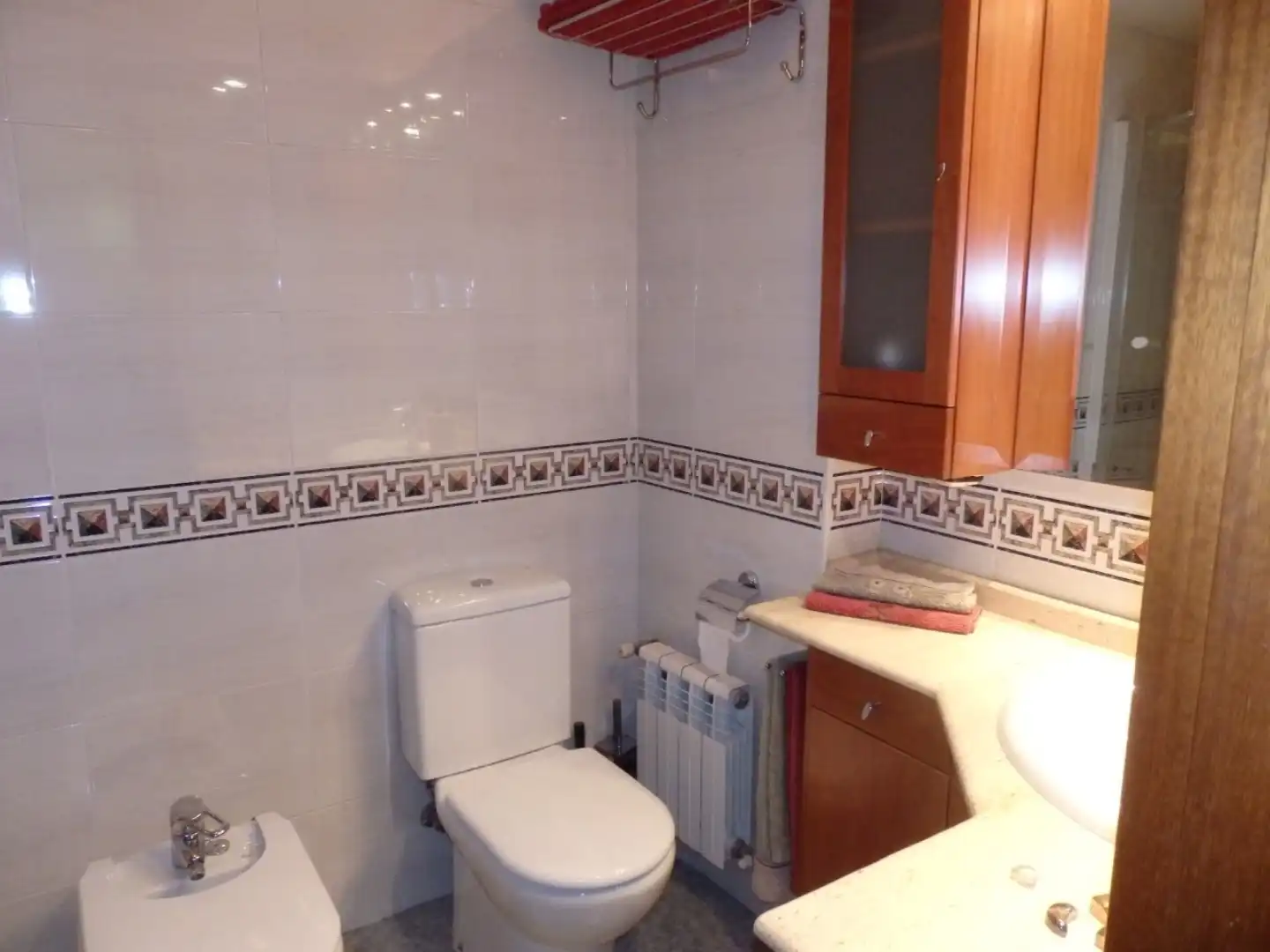 Baño de Piso de alquiler en Valladolid con Parquet, Amueblado y Balcón