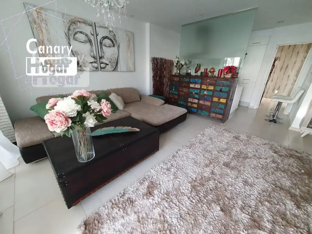 Sala d'estar de Apartament en venda en Arona amb Aire condicionat, Calefacció i Jardí privat