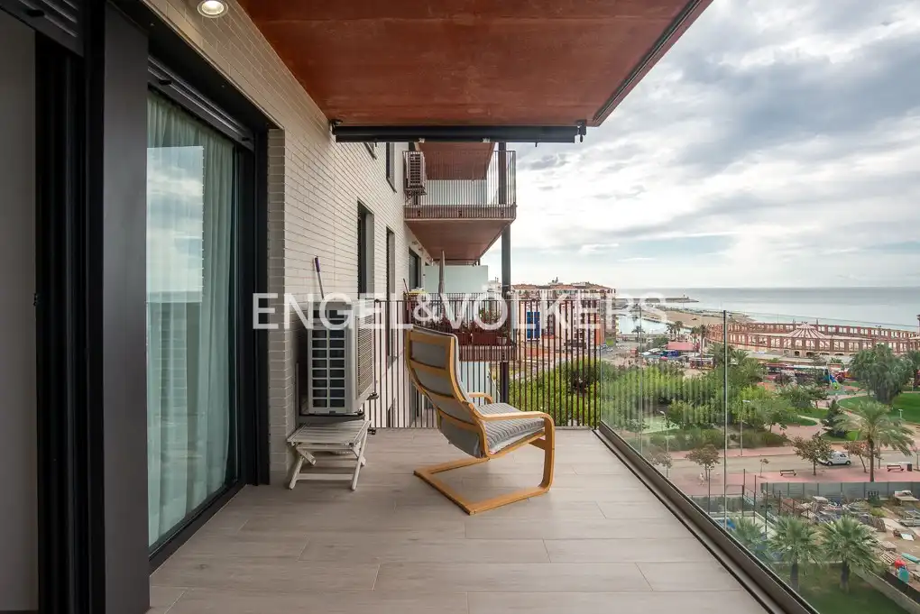 Terrasse von Wohnung zum Verkauf in Vinaròs mit Klimaanlage, Heizung und Privatgarten