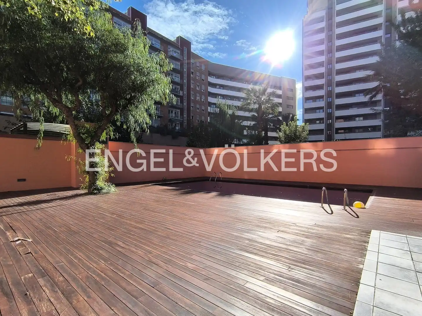 Terraza de Piso de alquiler en Barcelona con Aire acondicionado, Calefacción y Terraza