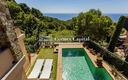 Exterior view of House or chalet for sale in Palafrugell  with Air Conditioner, Terrace and Swimming Pool