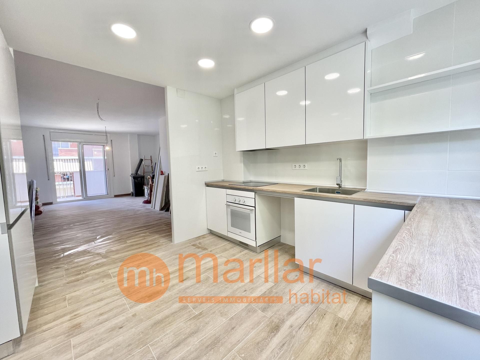Kitchen of Flat for sale in  Barcelona Capital  with Balcony