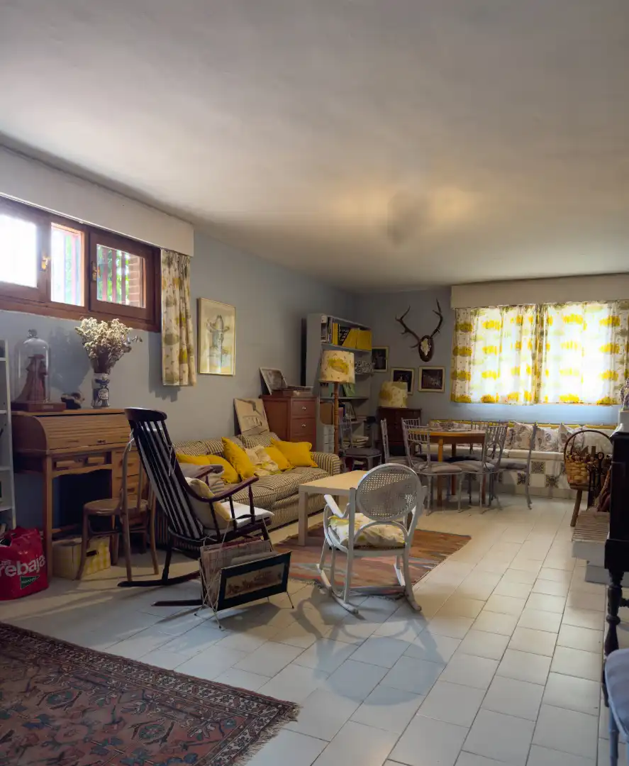 Living room of Houses for sale in Algete  with Heating, Private garden and Terrace