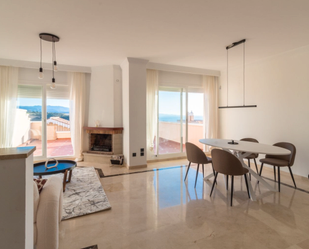 Living room of Single-family semi-detached for sale in Manilva  with Air Conditioner, Terrace and Furnished