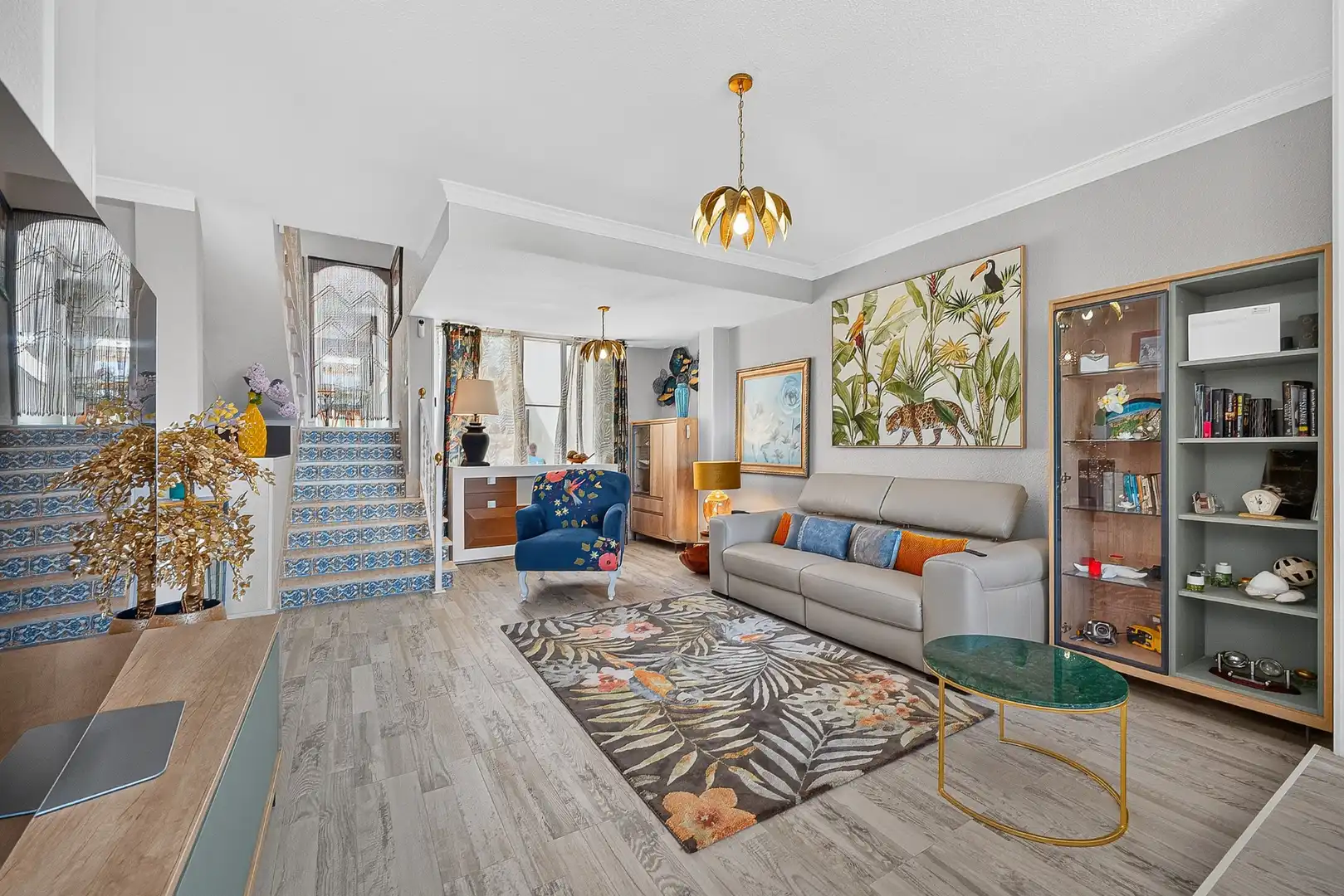 Sala de estar de Casa adosada en venta en Arona con Jardín privado, Terraza y Trastero