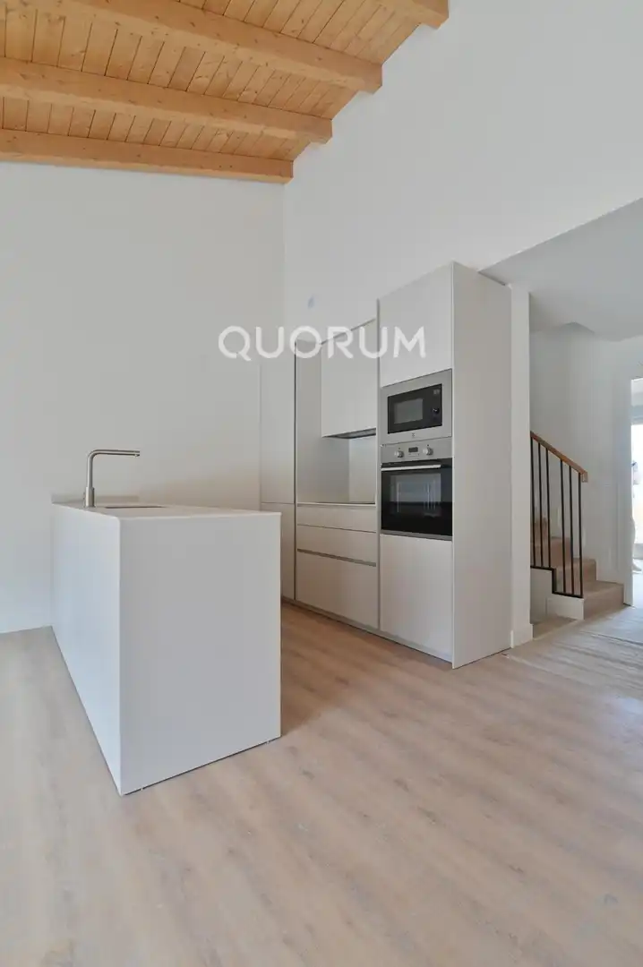 Cocina de Casa adosada en venta en Mungia con Calefacción, Jardín privado y Trastero