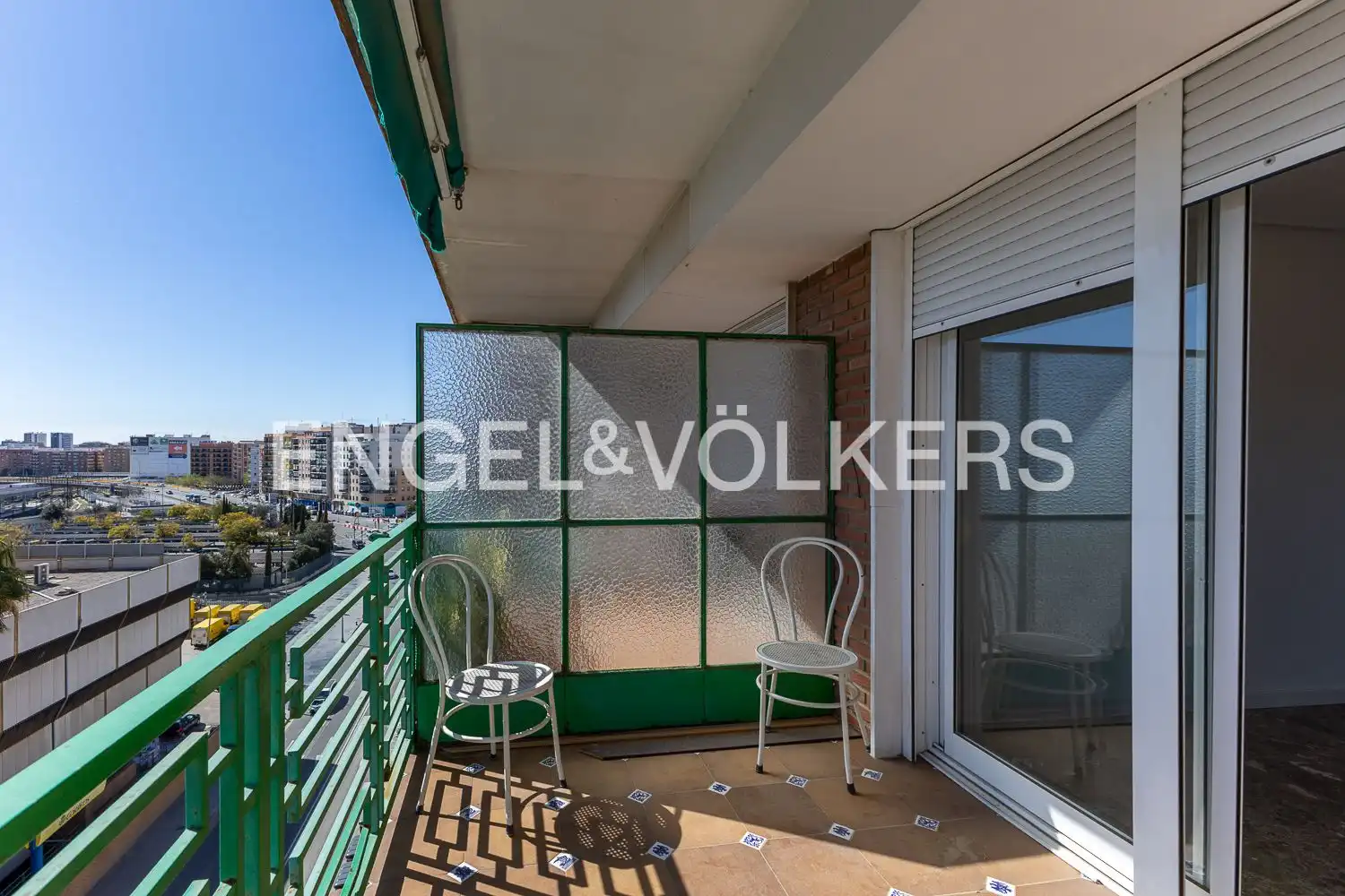 Terraza de Piso de alquiler en Valencia con Aire acondicionado, Calefacción y Terraza