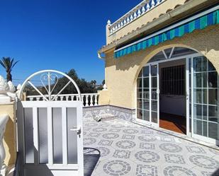 Terrace of Duplex for sale in Torrevieja  with Air Conditioner, Private garden and Terrace