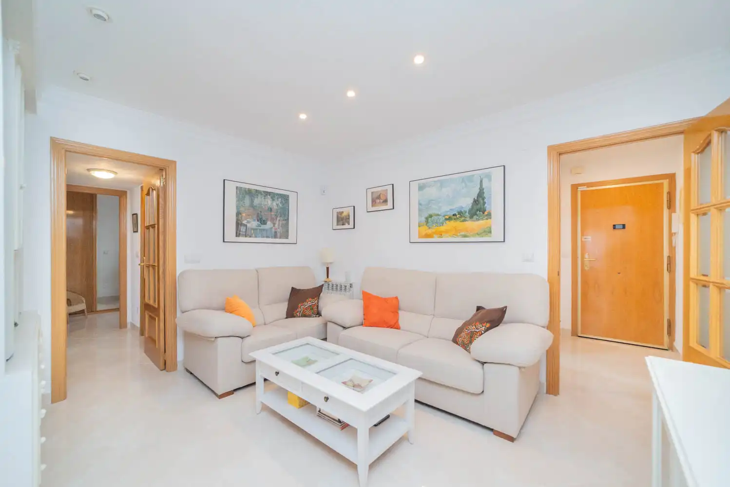 Living room of Flat for sale in Móstoles  with Air Conditioner, Heating and Terrace