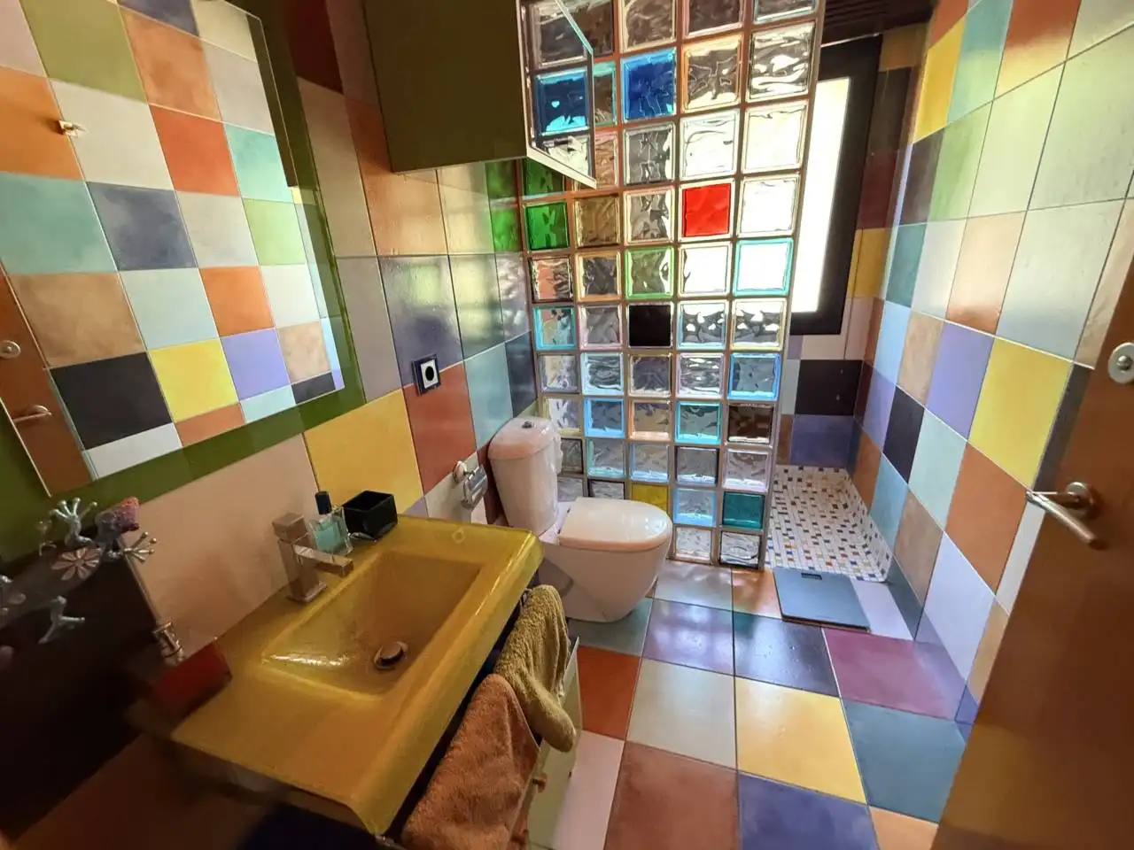 Baño de Casa o chalet en venta en Lliçà de Vall con Aire acondicionado, Calefacción y Jardín privado