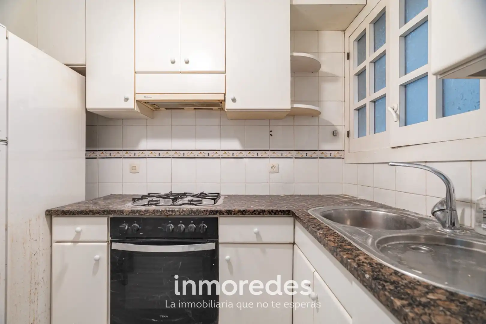 Cocina de Piso en venta en Barcelona con Parquet y Horno