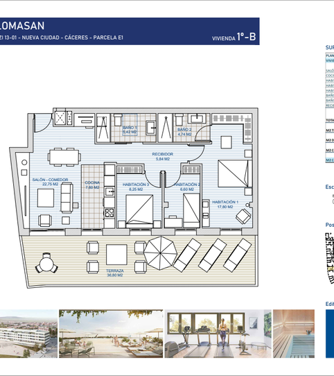 Foto 2 de Piso en venta en Mejostilla, Cáceres