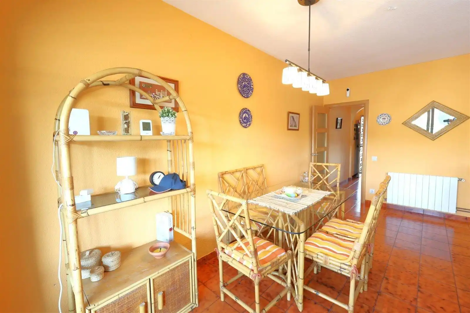 Esszimmer von Wohnung zum Verkauf in El Vendrell mit Klimaanlage, Heizung und Terrasse