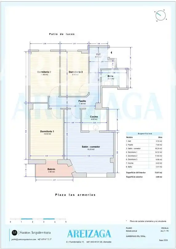 Flat for sale in Donostia - San Sebastián   with Heating and Balcony