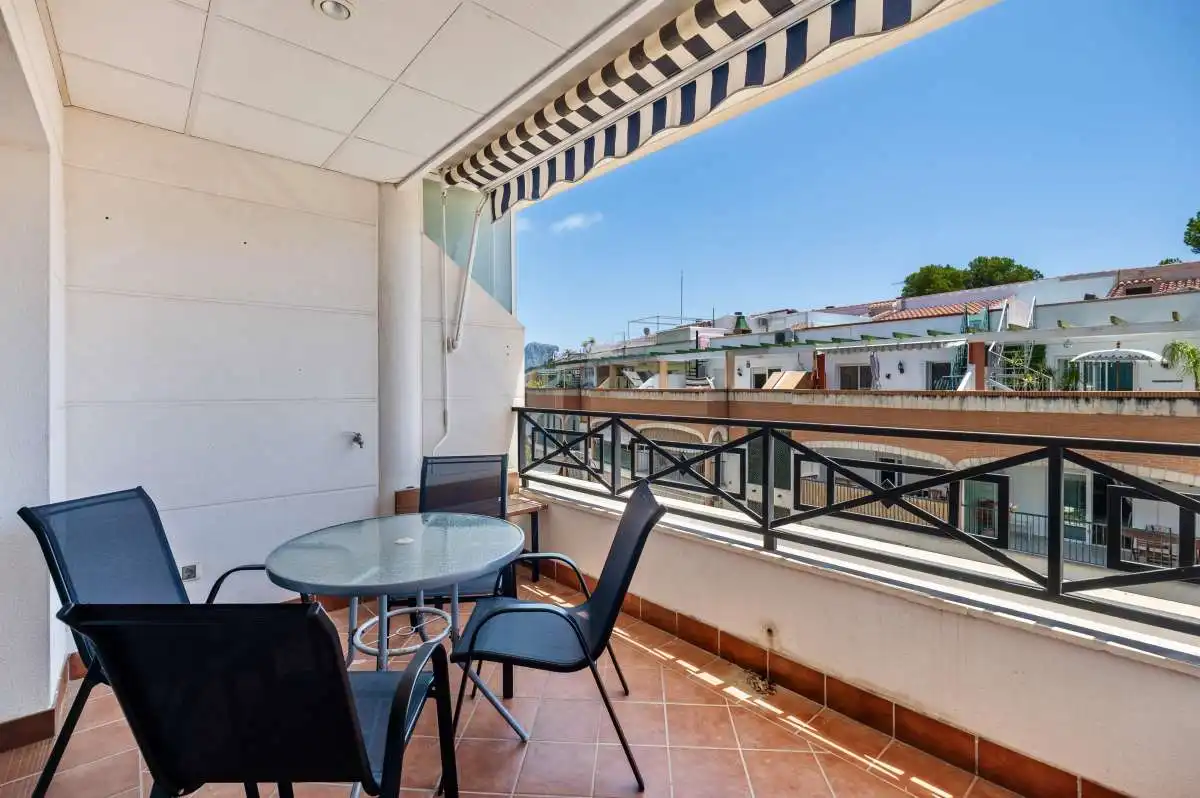 Terraza de Apartamento en venta en Calpe / Calp
