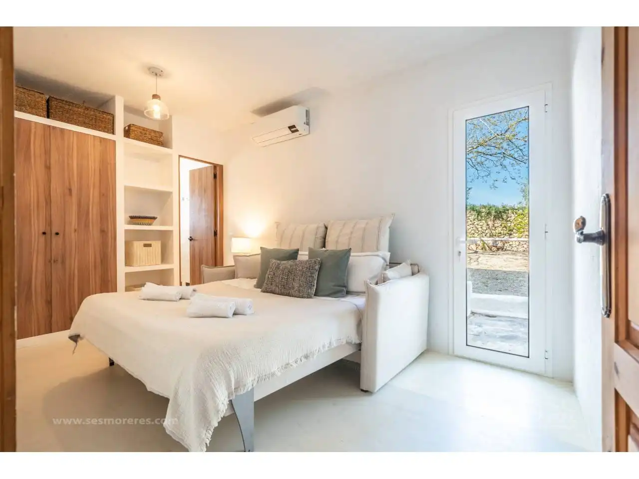 Habitación de Casa o chalet de alquiler en Alaior con Aire acondicionado, Jardín privado y Terraza