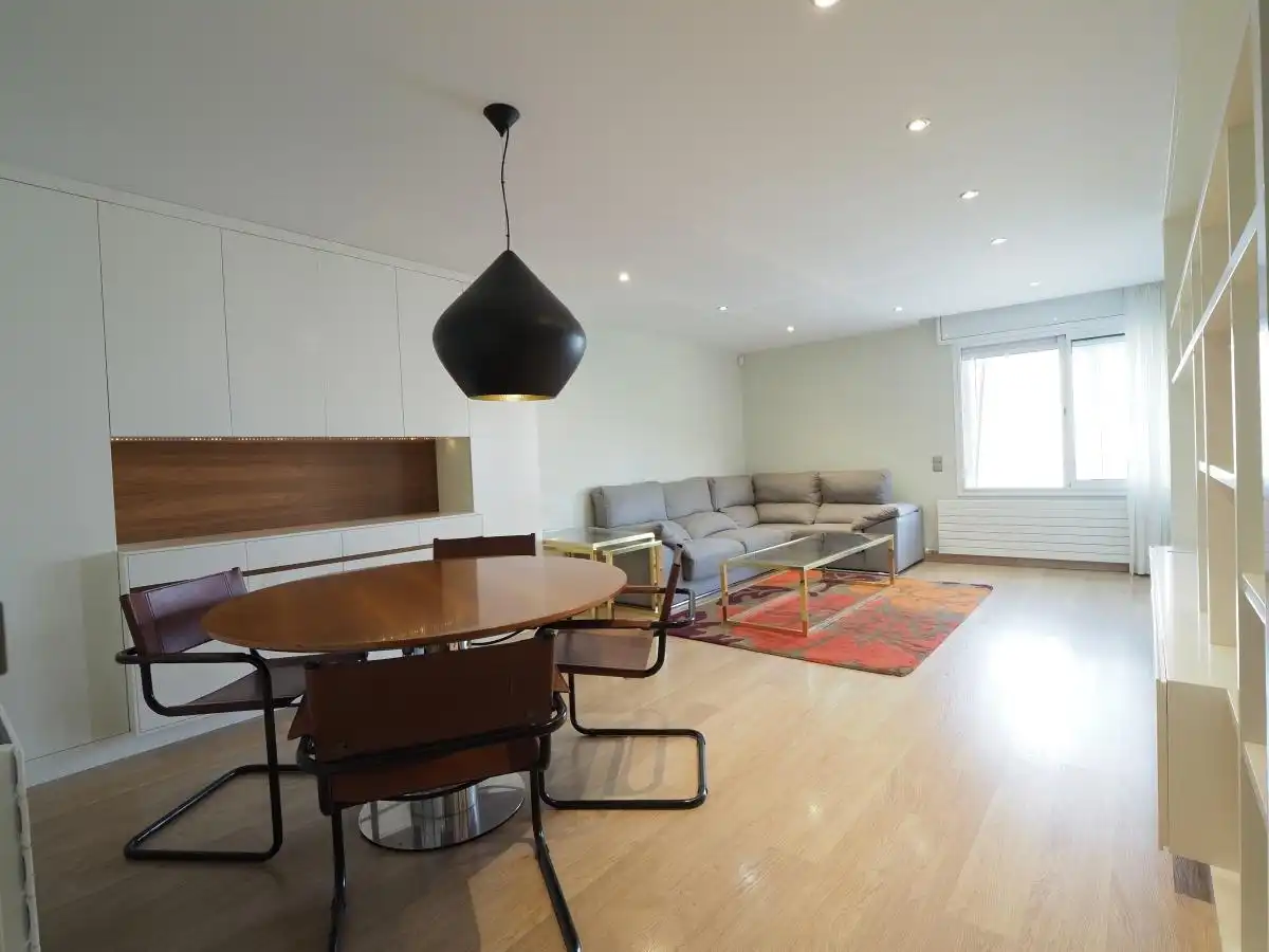 Wohnzimmer von Wohnung zur Miete in Reus mit Klimaanlage, Heizung und Parkett