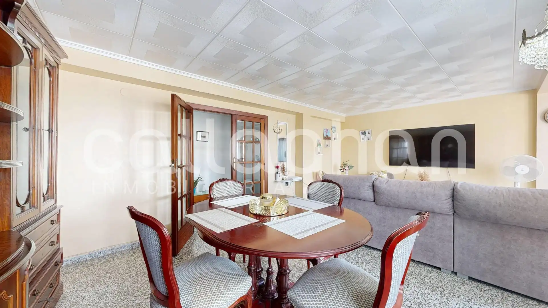 Sala de estar de Piso en venta en Catarroja con Calefacción y Balcón