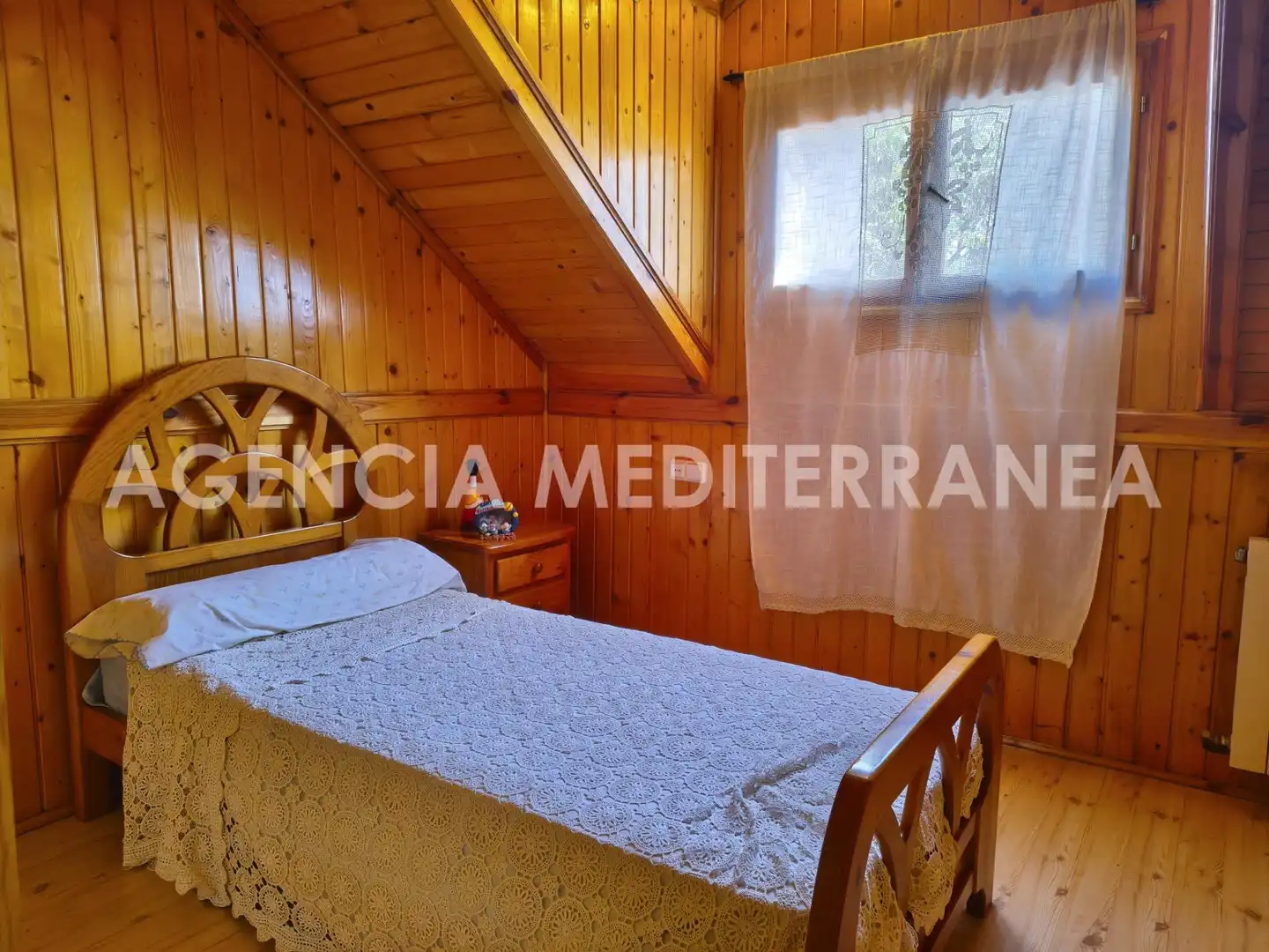 Dormitori de Casa o xalet de lloguer en Paterna amb Aire condicionat, Calefacció i Jardí privat