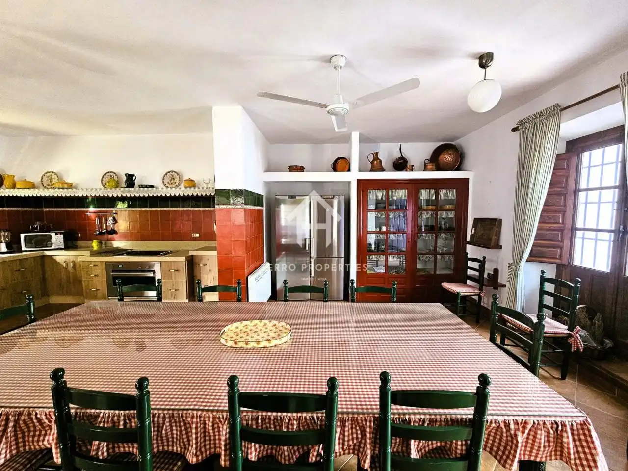Kitchen of Houses for sale in Villanueva de Tapia  with Air Conditioner, Heating and Private garden