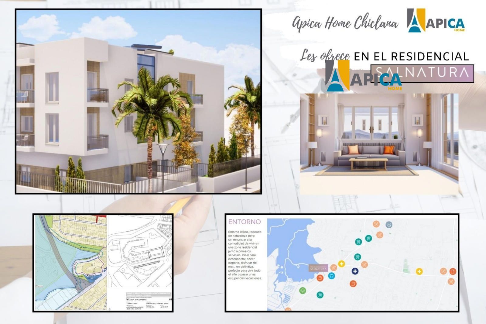 Exterior view of Flat for sale in Chiclana de la Frontera  with Terrace