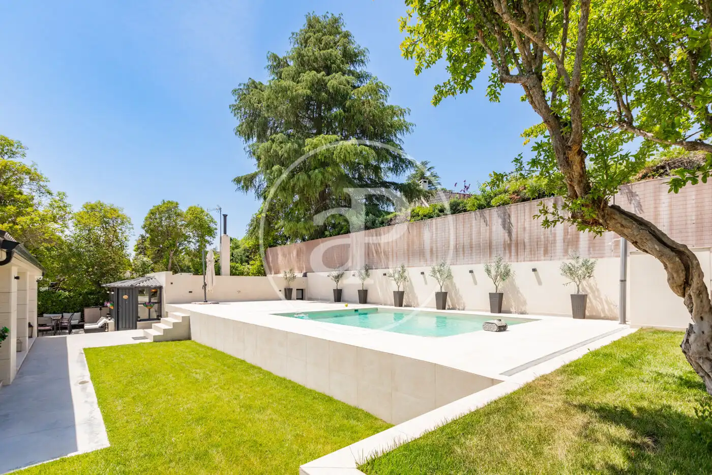 Garten von Haus oder Chalet zum Verkauf in Pozuelo de Alarcón mit Klimaanlage, Heizung und Privatgarten