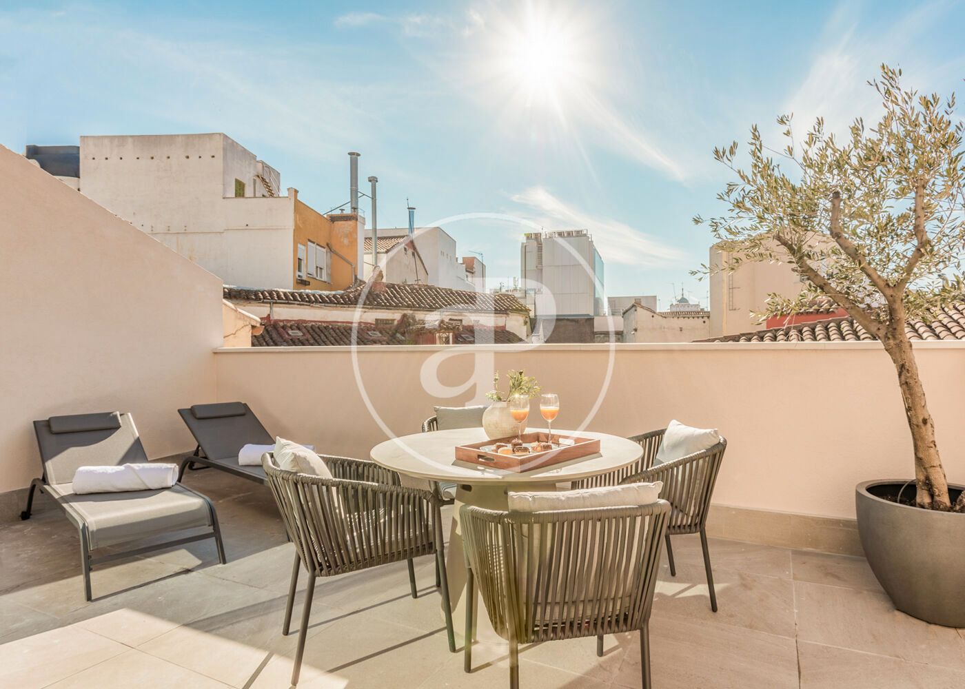 Terrace of Flat for sale in  Madrid Capital  with Air Conditioner, Heating and Terrace