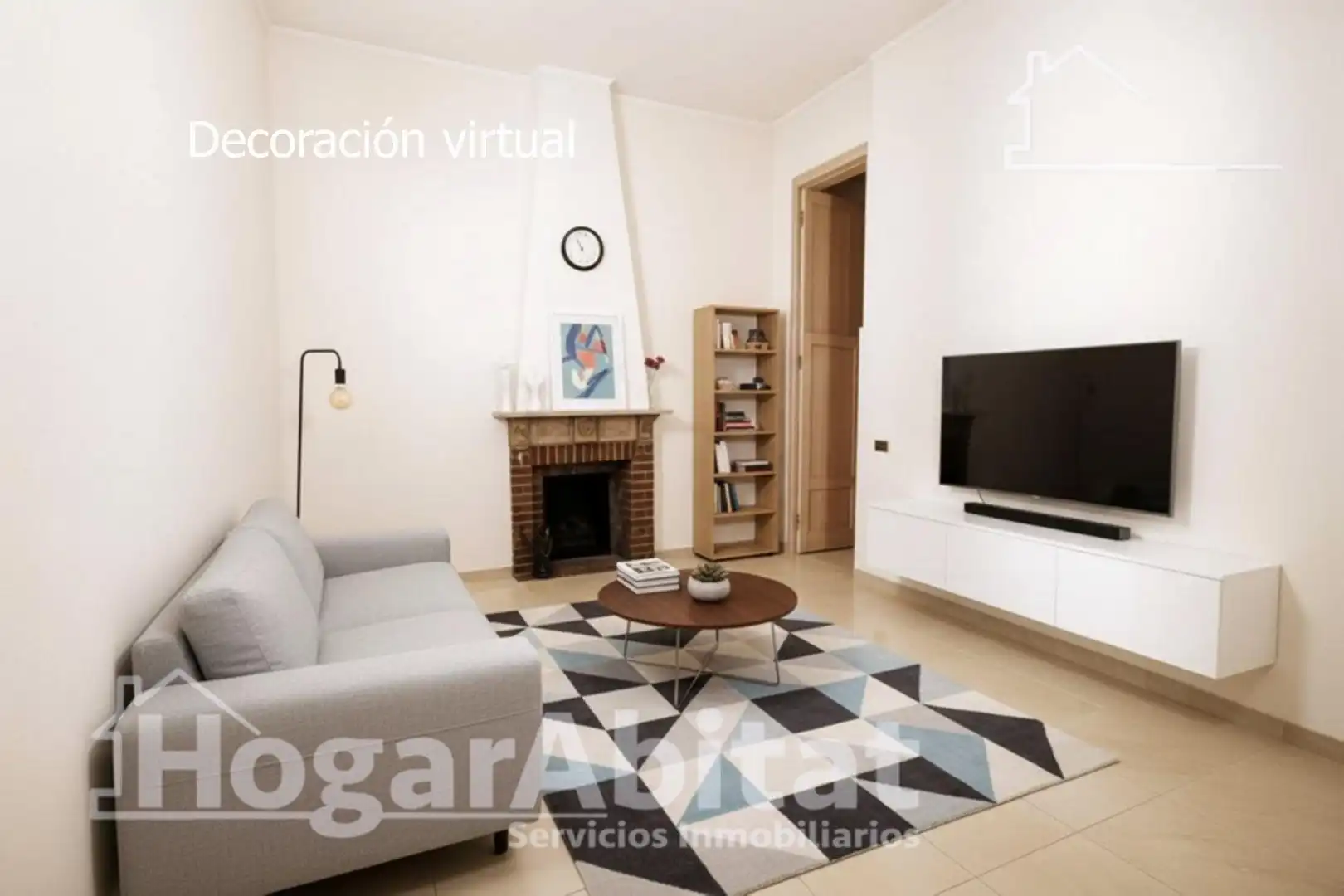 Sala d'estar de Casa o xalet en venda en Moncada amb Terrassa
