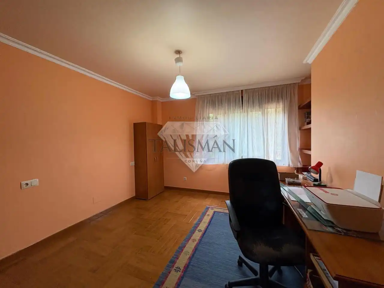 Bedroom of Houses for sale in Marín  with Heating, Private garden and Parquet flooring