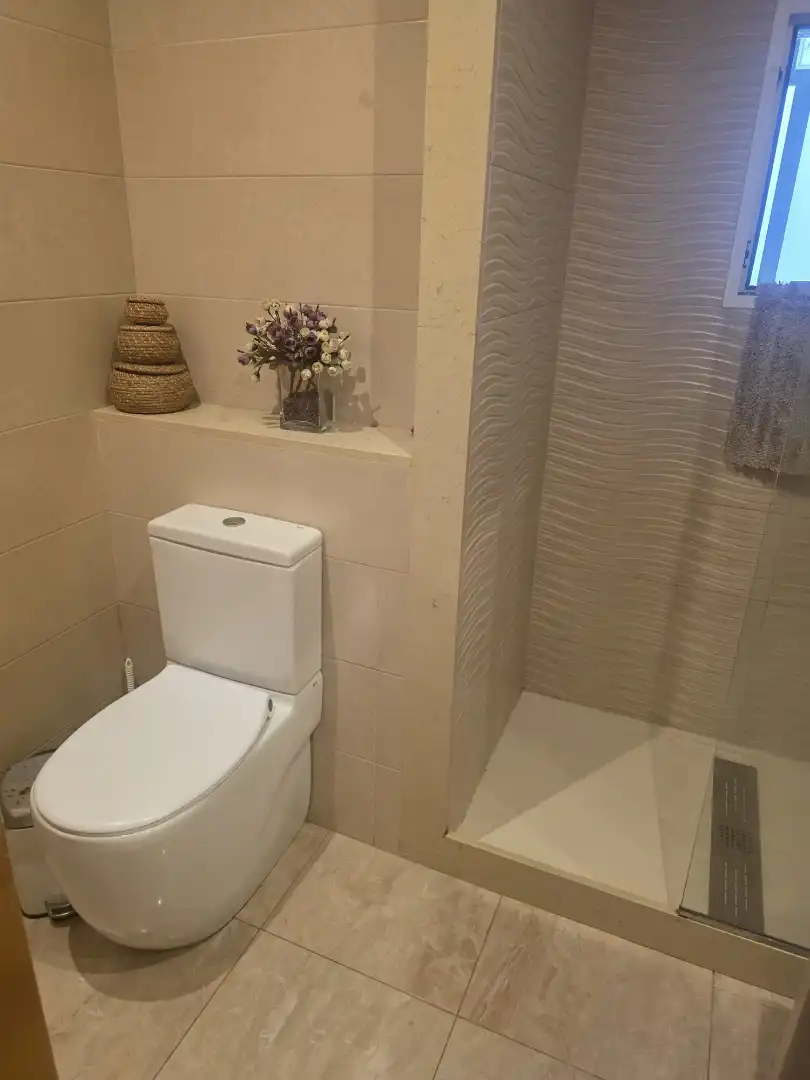 Bathroom of Flat for rent in Ceuta  with Furnished