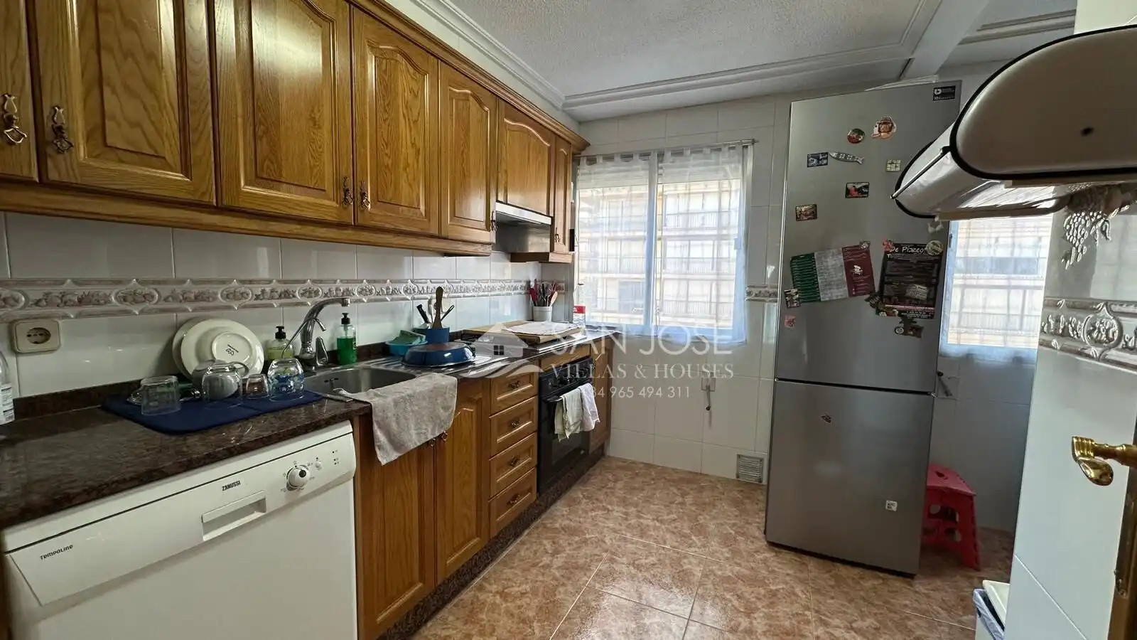 Cocina de Piso en venta en Elche / Elx con Calefacción, Terraza y Balcón
